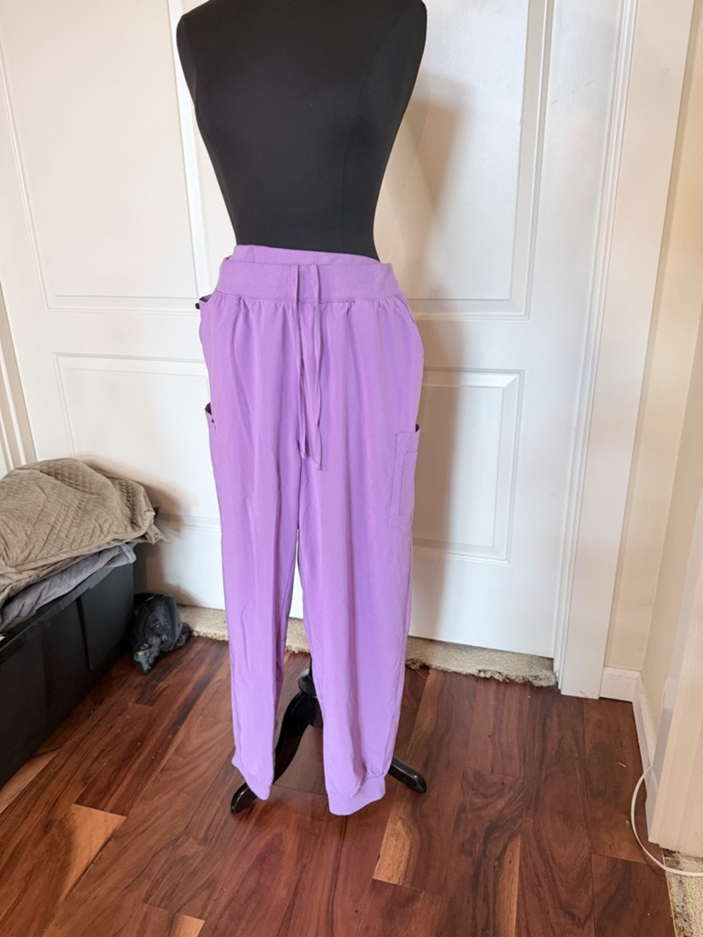 Uniform Advantage Lavender Cargo Jogger Pants
